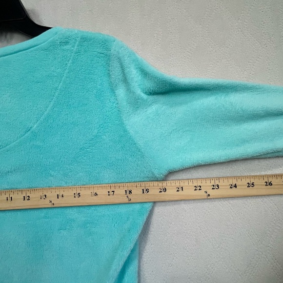 Disney Fleece Little Mermaid Ariel Pajamas Set Sz Small Blue - Picture 12 of 16